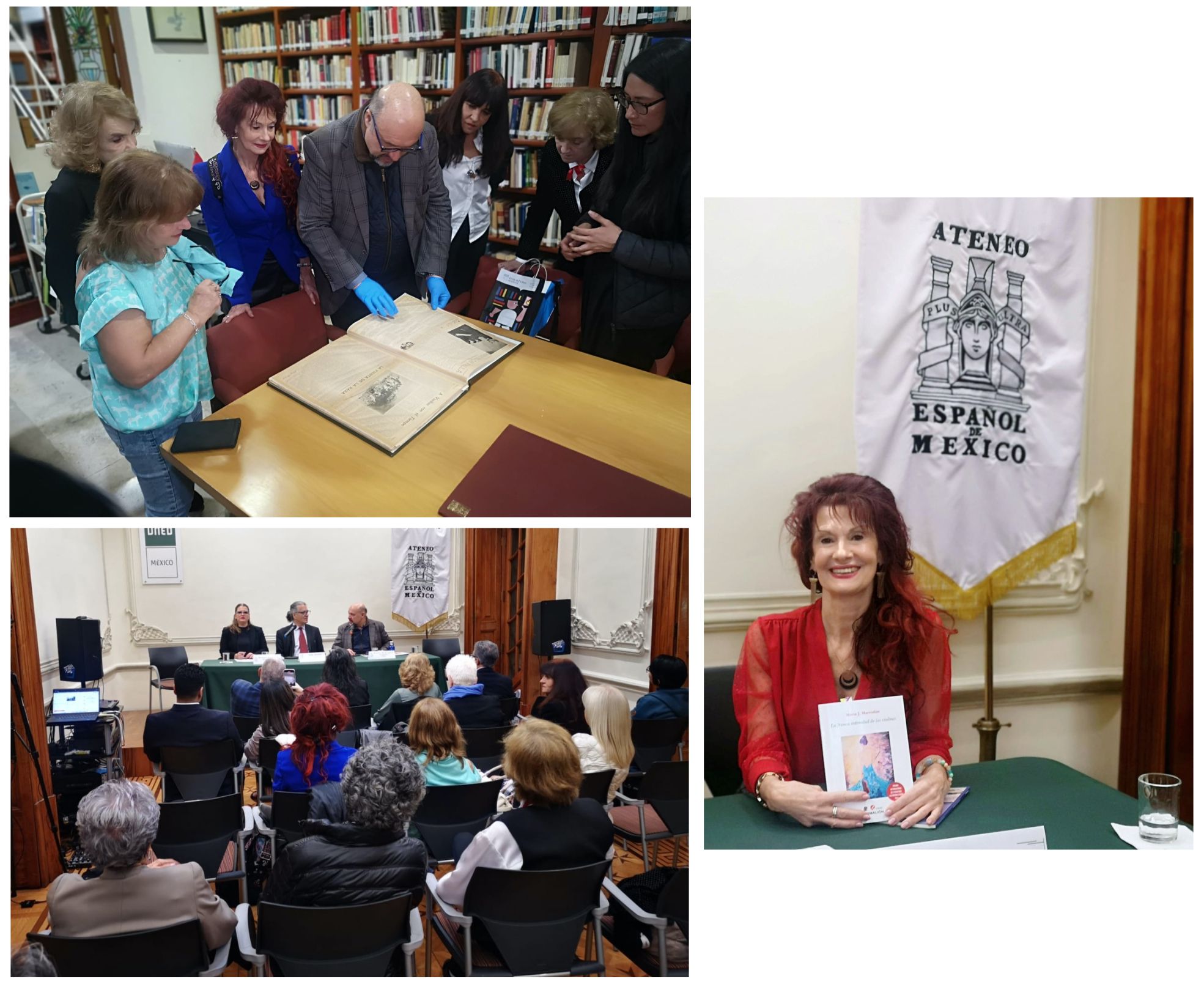 MARÍA JOSÉ MARRODAN EN LA FERIA INTERNACIONAL DEL LIBRO DE GUADALAJARA (FIL) EN MÉXICO 2 MJ EN MEXICO