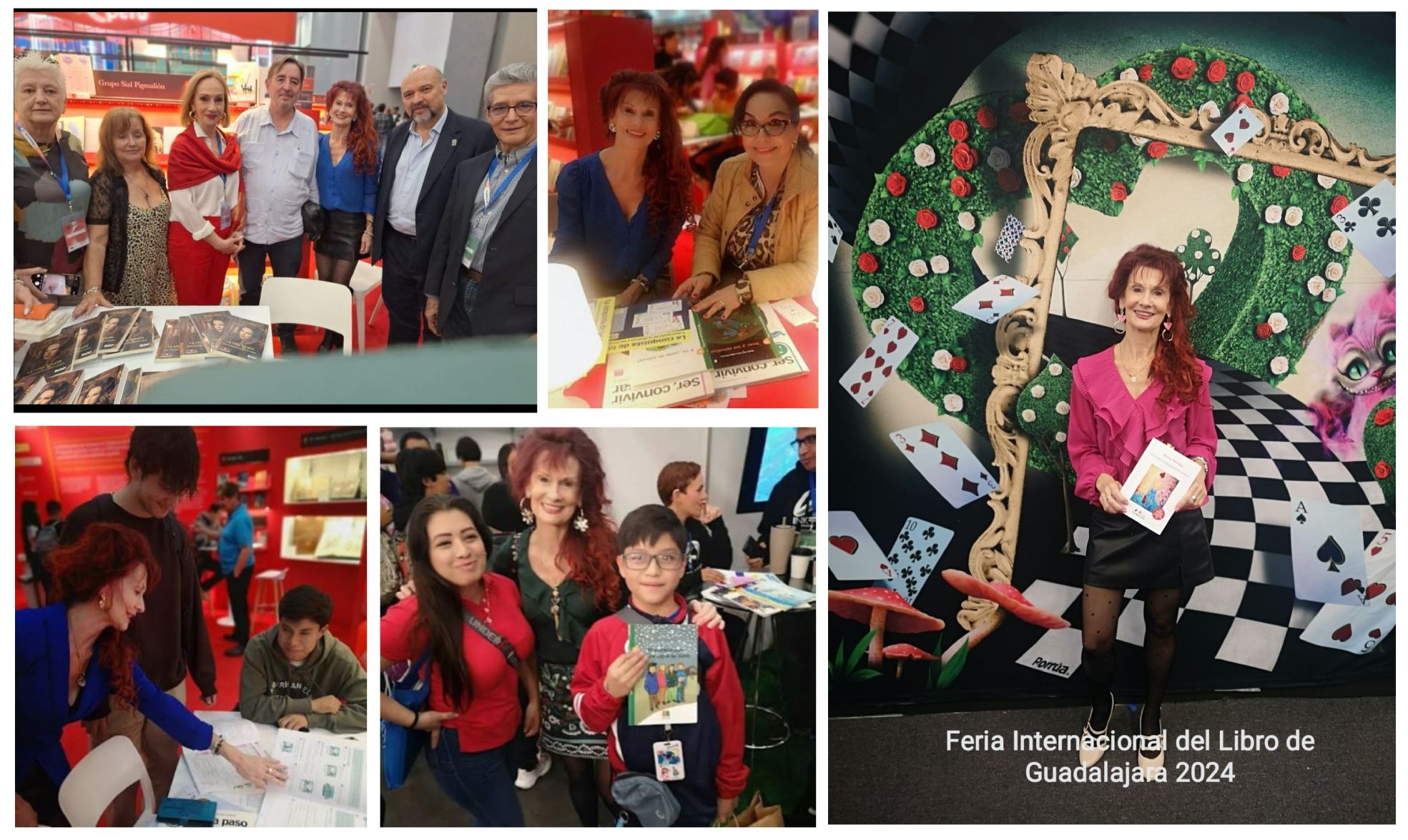 MARÍA JOSÉ MARRODAN EN LA FERIA INTERNACIONAL DEL LIBRO DE GUADALAJARA (FIL) EN MÉXICO 3 MJ EN MEXICO
