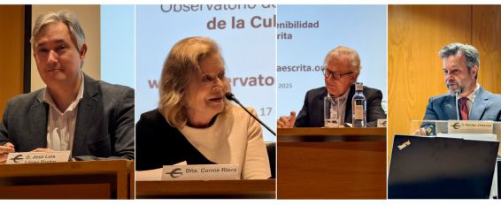 'CEDRO': CONFERENCIA SOBRE LA SITUACIÓN ACTUAL DE LA CULTURA ESCRITA 2 CEDRO WEB 3 4