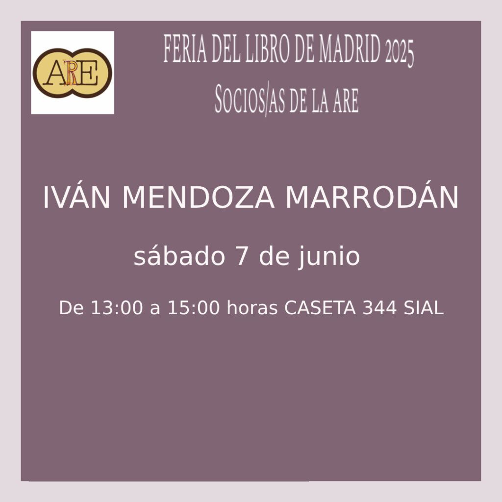 LA ASOCIACIÓN RIOJANA DE ESCRITORES EN LA FERIA DEL LIBRO DE MADRID 2025 5 Ivan mendoza