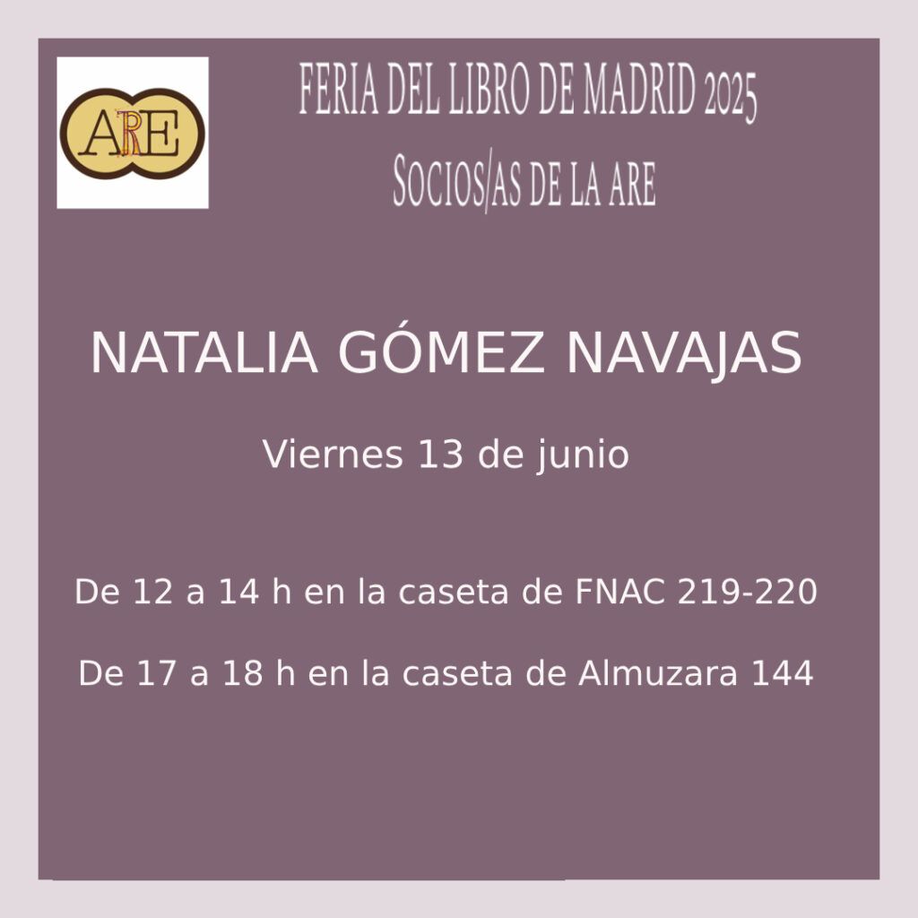 LA ASOCIACIÓN RIOJANA DE ESCRITORES EN LA FERIA DEL LIBRO DE MADRID 2025 7 Natalia Gómez