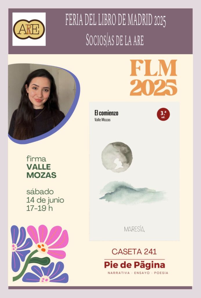 LA ASOCIACIÓN RIOJANA DE ESCRITORES EN LA FERIA DEL LIBRO DE MADRID 2025 8 valle mozas
