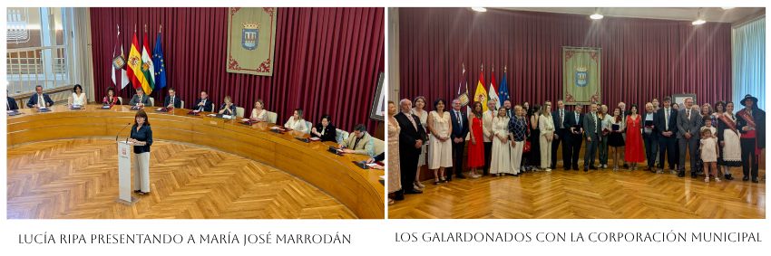 MARÍA JOSÉ MARRODÁN, INSIGNE DE SAN BERNABÉ 2025 2 MARIA JOSÉ - INSIGNE