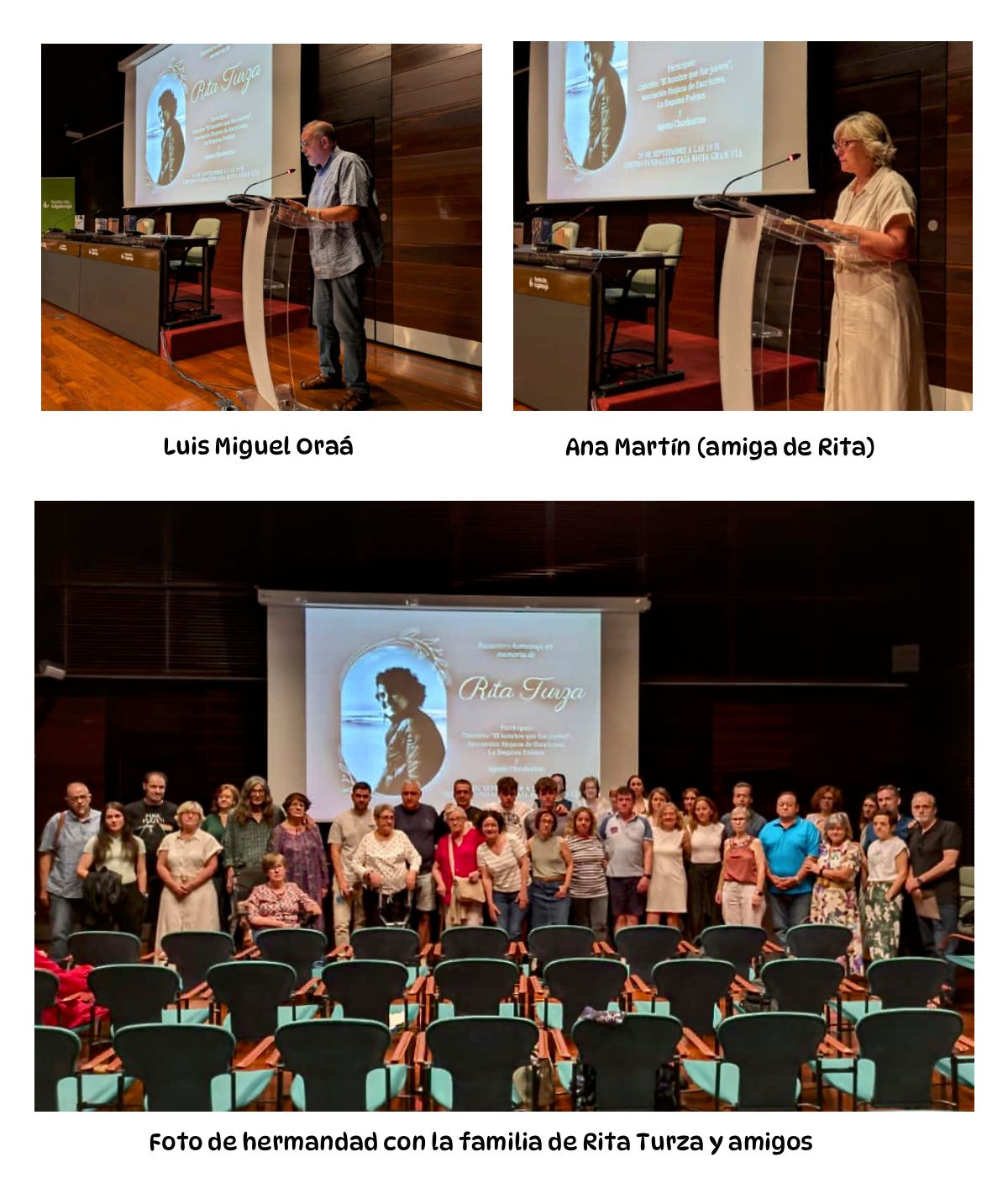 ACTO EN MEMORIA DE RITA TURZA (1972-2025) 6 Rita Turza